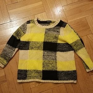 Topshop colorblock sweater size 8